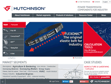 Tablet Screenshot of hutchinsontransmission.com